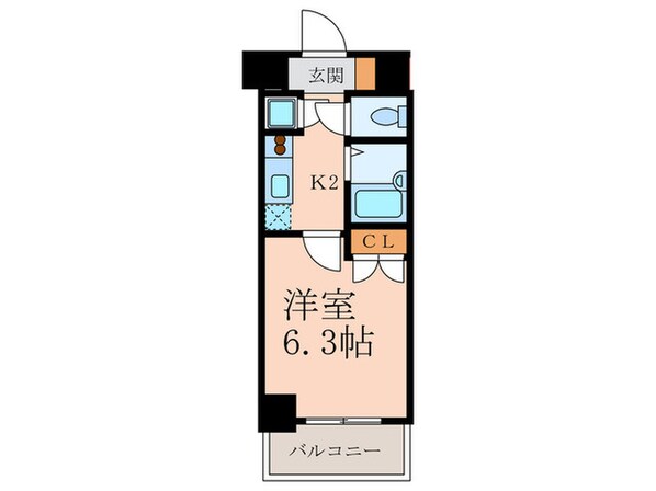 グランシャルム広尾の物件間取画像